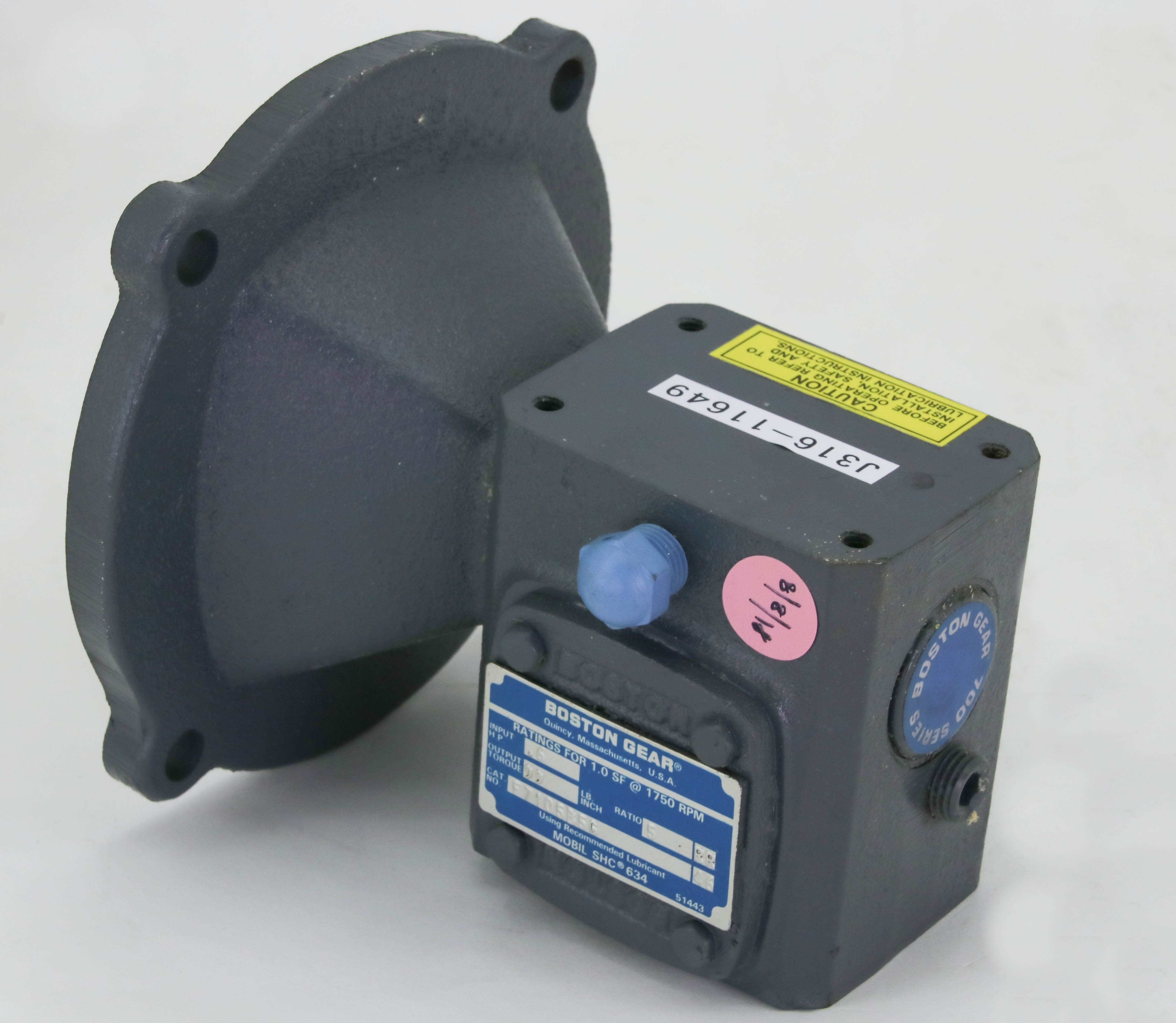 11649 BOSTON GEAR 700 SERIES GEAR SPEED REDUCER C-FACE F7105B5G | eBay